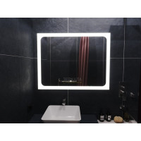 Зеркало для ванной с подсветкой Неаполь 80х60 см