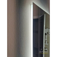 Зеркало с внутренней подсветкой для ванной комнаты Прайм 200х100 см